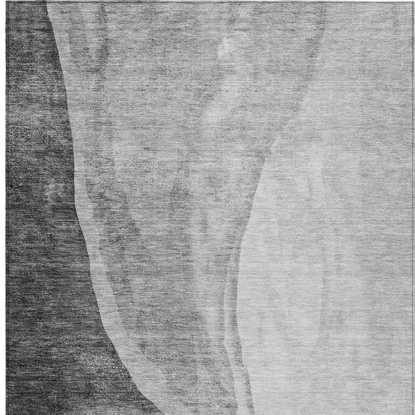 Homeroots 3' Brown And Taupe Abstract Washable Indoor-outdoor Area Rug For Durable, Stylish Spaces 10' X 14' Polyester 580783