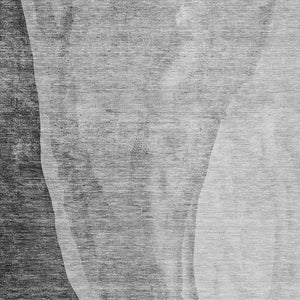 Homeroots 3' Brown And Taupe Abstract Washable Indoor-outdoor Area Rug For Durable, Stylish Spaces 10' X 14' Polyester 580783