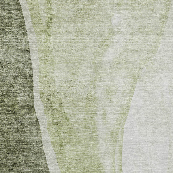 Homeroots 3' Brown And Taupe Abstract Washable Indoor-outdoor Area Rug For Durable, Stylish Spaces 10' X 14' Polyester 580789