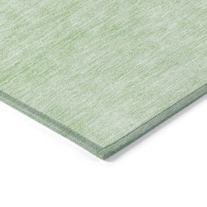 Homeroots 3' Abstract Washable Area Rug In Green And Mint - Perfect For Indoor And Outdoor Spaces! 10' X 14' Polyester 580807