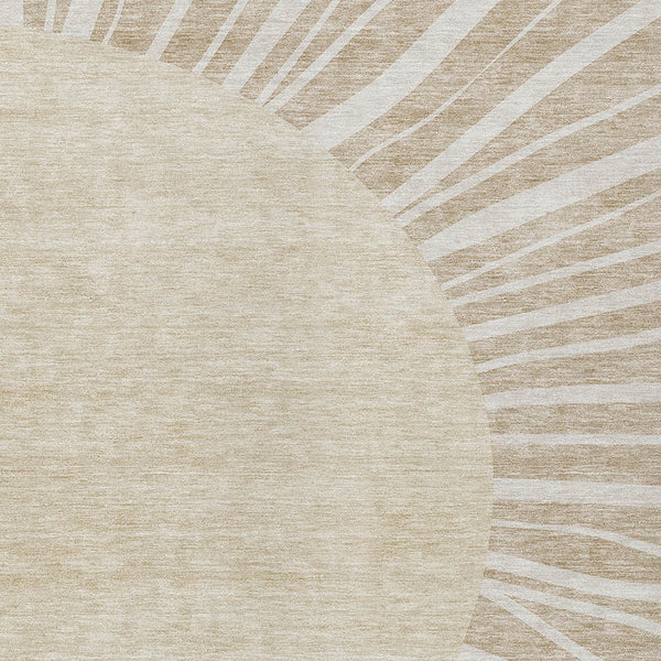 Homeroots 3' Abstract Washable Area Rug In Green And Mint - Perfect For Indoor And Outdoor Spaces! 10' X 14' Polyester 580813