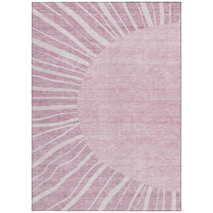 Homeroots 3' Abstract Washable Area Rug In Green And Mint - Perfect For Indoor And Outdoor Spaces! 9' X 12' Polyester 580818