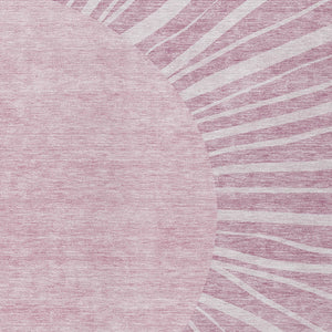 Homeroots 3' Abstract Washable Area Rug In Green And Mint - Perfect For Indoor And Outdoor Spaces! 9' X 12' Polyester 580818