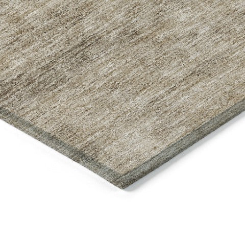 Homeroots 3' Abstract Washable Area Rug In Green And Mint - Perfect For Indoor And Outdoor Spaces! 8' X 10' Polyester 580823