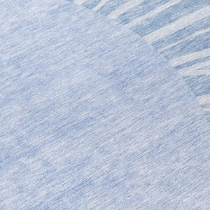 Homeroots 3' Abstract Washable Area Rug In Green And Mint - Perfect For Indoor And Outdoor Spaces! 8' Round Polyester 580840