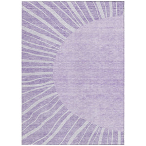 Homeroots 3' Abstract Washable Area Rug In Green And Mint - Perfect For Indoor And Outdoor Spaces! 9' X 12' Polyester 580848