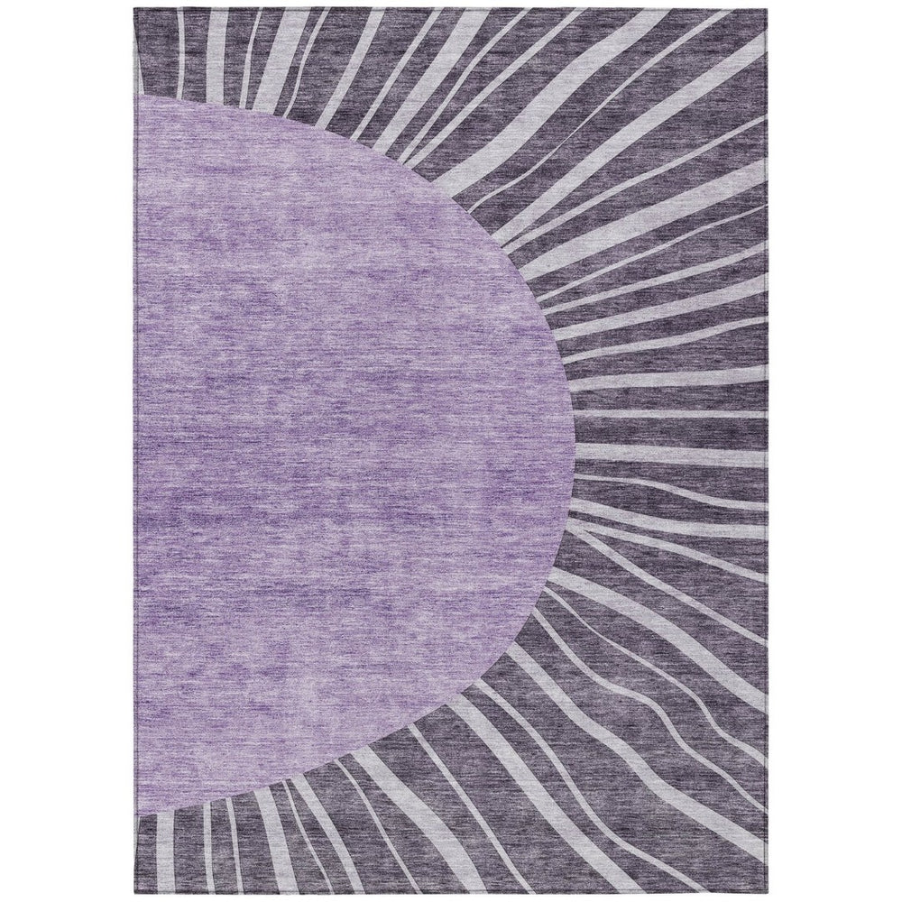HomeRoots 5' Colorful Abstract Indoor Outdoor Area Rug - Durable, Easy-Care Design for High-Traffic Spaces 10' X 14' 580873