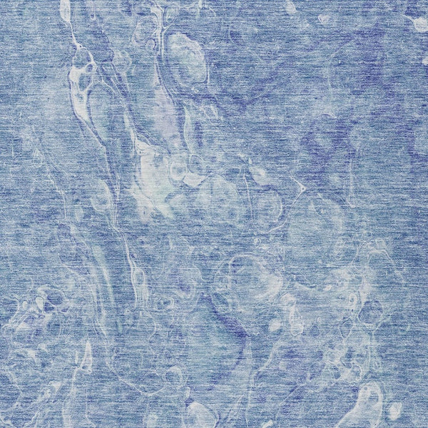 Homeroots 3' Beige Ivory And Artichoke Green Abstract Washable Area Rug For Indoor And Outdoor Spaces 3' X 5' Polyester 580958