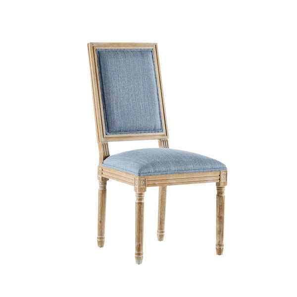 English Elm Christopher Knight Home® - [Set Of 6] Vintage French Country Dining Chairs - Elegant Cane Backrest & Plush Seats - Rustic Charm N767P263677D_6
