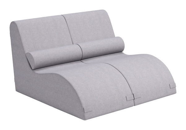 Zuo Modern Luanda Outdoor Lounge Chair - Eco-friendly Comfort With Modern Design For Your Perfect Patio Escape Gray 100% Olefin,100% Polypropylene,Textilene 704152-zuo-modern