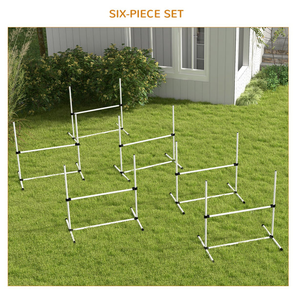 English Elm PawHut 63" 6-Tier Small Animal Habitat with Hammock, Heavy-Duty Steel Cage, Wheels & Removable Tray White W2225P217633