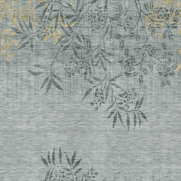 Homeroots 3' Beige Floral Area Rug - Stylish Washable Design For Indoor & Outdoor Spaces, Stain Resistant 8' X 10' Polyester 581080