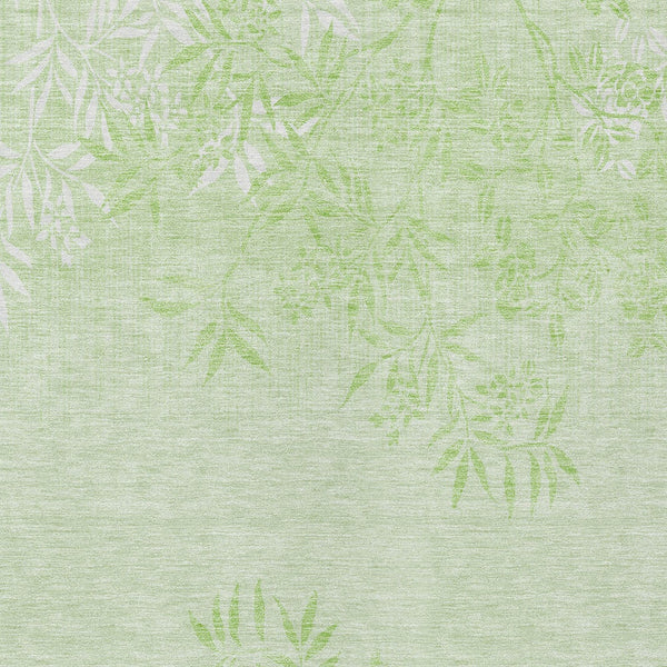 Homeroots 3' Beige Floral Area Rug - Stylish Washable Design For Indoor & Outdoor Spaces, Stain Resistant 10' X 14' Polyester 581100