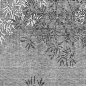 Homeroots 3' Beige Floral Area Rug - Stylish Washable Design For Indoor & Outdoor Spaces, Stain Resistant 3' X 5' Polyester 581107