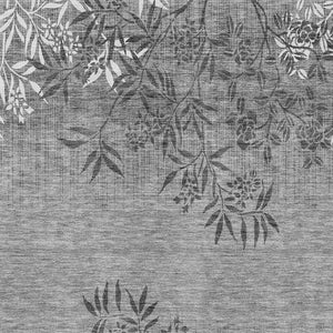 Homeroots 3' Beige Floral Area Rug - Stylish Washable Design For Indoor & Outdoor Spaces, Stain Resistant 8' X 10' Polyester 581110