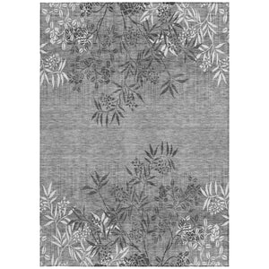 Homeroots 3' Beige Floral Area Rug - Stylish Washable Design For Indoor & Outdoor Spaces, Stain Resistant 10' X 14' Polyester 581112