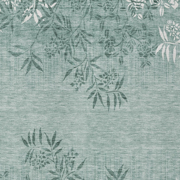 Homeroots 3' Beige Floral Area Rug - Stylish Washable Design For Indoor & Outdoor Spaces, Stain Resistant 9' X 12' Polyester 581117