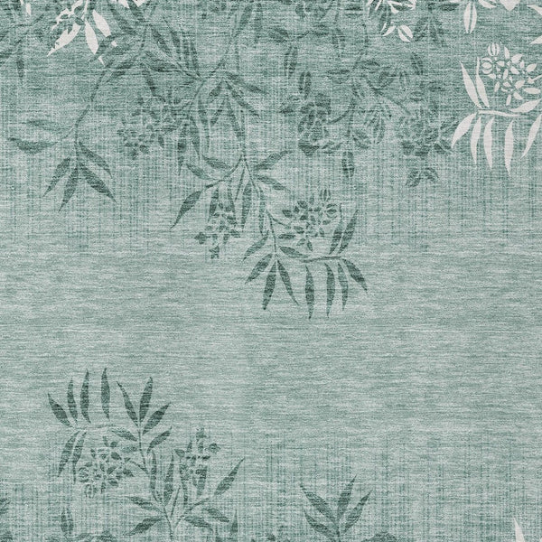 Homeroots 3' Beige Floral Area Rug - Stylish Washable Design For Indoor & Outdoor Spaces, Stain Resistant 10' X 14' Polyester 581118