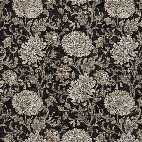 Homeroots 3' Artichoke Green And Gray Floral Washable Area Rug For Indoor And Outdoor Spaces, Durable Design 8' X 10' Polyester 581218