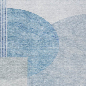 Homeroots 3' Brown Beige Ivory Geometric Indoor Outdoor Area Rug – Durable, Washable, Stylish For Any Space 3' X 5' Polyester 581263