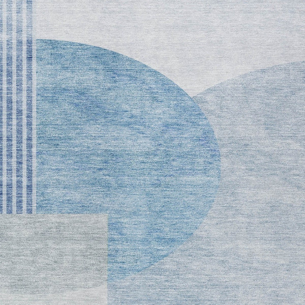 Homeroots 3' Brown Beige Ivory Geometric Indoor Outdoor Area Rug – Durable, Washable, Stylish For Any Space 10' X 14' Polyester 581268