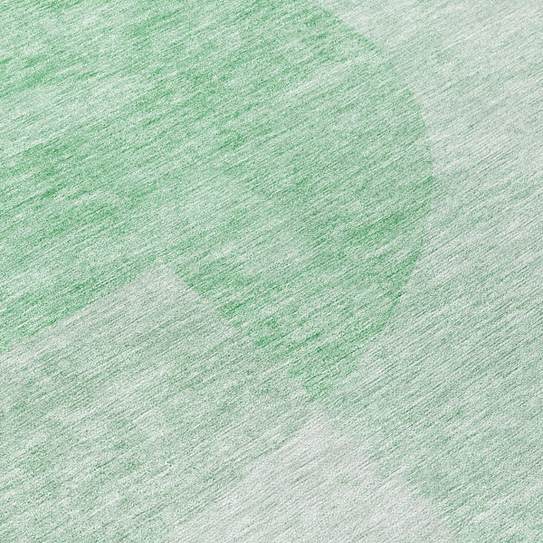 Homeroots 3' Brown Beige Ivory Geometric Indoor Outdoor Area Rug – Durable, Washable, Stylish For Any Space 8' Round Polyester 581277