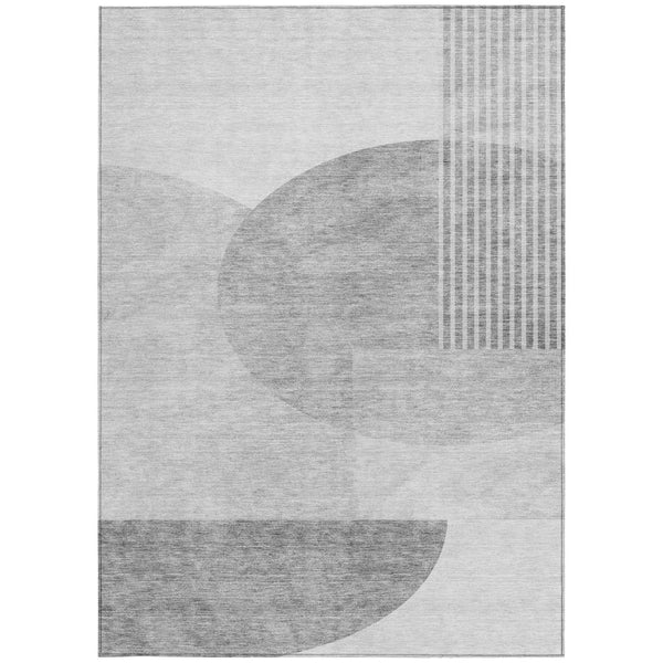 Homeroots 3' Brown Beige Ivory Geometric Indoor Outdoor Area Rug – Durable, Washable, Stylish For Any Space 10' X 14' Polyester 581292