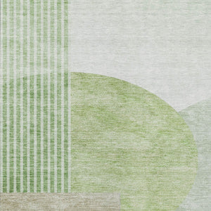 Homeroots 3' Brown Beige Ivory Geometric Indoor Outdoor Area Rug – Durable, Washable, Stylish For Any Space 8' X 10' Polyester 581296