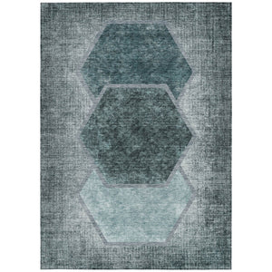 Homeroots 3' Eggplant Purple & Lavender Geometric Washable Indoor-outdoor Area Rug For Stylish Spaces 10' X 14' Polyester 581340