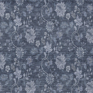 Homeroots 3' Brown Beige Chocolate Floral Rug - Washable Indoor Outdoor Area Rug For Versatile Spaces 8' X 10' Polyester 581356