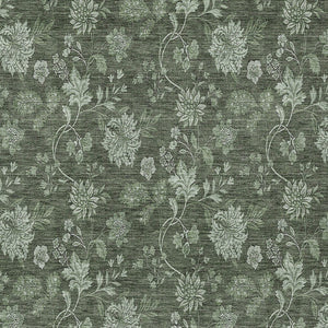 Homeroots 3' Brown Beige Chocolate Floral Rug - Washable Indoor Outdoor Area Rug For Versatile Spaces 5' X 8' Polyester 581372