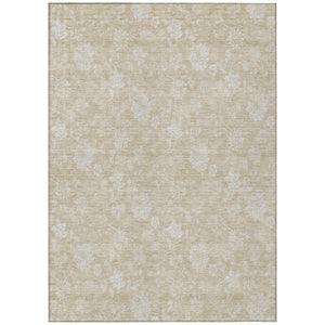 HomeRoots 5' Classic Floral Washable Area Rug - Durable Indoor/Outdoor Design Perfect for High-Traffic Spaces 5' X 8' 581408
