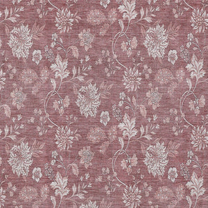 Homeroots 3' Artichoke Green Floral Washable Area Rug - Perfect For Indoor & Outdoor Spaces, Stain Resistant 9' X 12' Polyester 581417