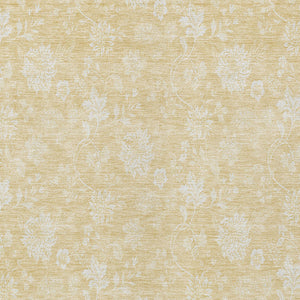 Homeroots 3' Artichoke Green Floral Washable Area Rug - Perfect For Indoor & Outdoor Spaces, Stain Resistant 5' X 8' Polyester 581426