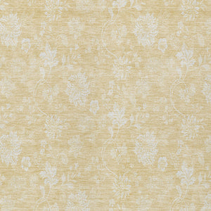 Homeroots 3' Artichoke Green Floral Washable Area Rug - Perfect For Indoor & Outdoor Spaces, Stain Resistant 10' X 14' Polyester 581430