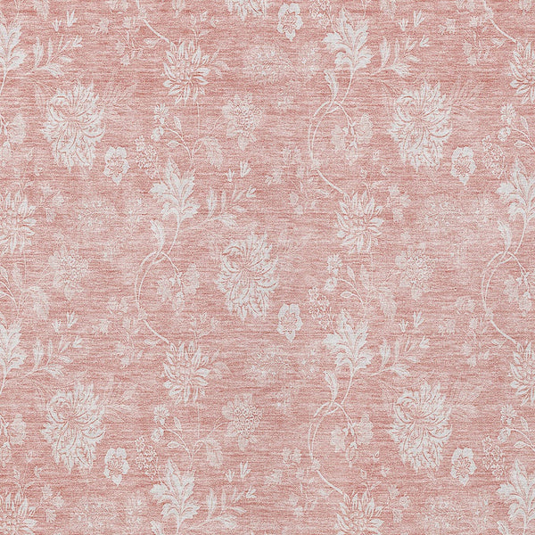 Homeroots 3' Artichoke Green Floral Washable Area Rug - Perfect For Indoor & Outdoor Spaces, Stain Resistant 9' X 12' Polyester 581441