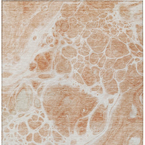 Homeroots 3' Artichoke Green Nautical Area Rug - Washable Indoor Outdoor Design For Home And Patio Use 8' X 10' Polyester 581476