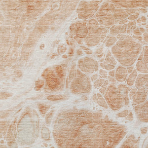 Homeroots 3' Artichoke Green Nautical Area Rug - Washable Indoor Outdoor Design For Home And Patio Use 8' X 10' Polyester 581476