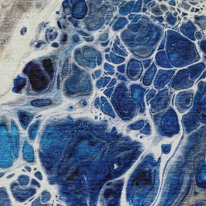 Homeroots 3' Artichoke Green Nautical Area Rug - Washable Indoor Outdoor Design For Home And Patio Use 8' X 10' Polyester 581488