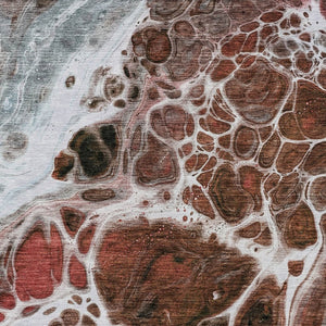 Homeroots 3' Artichoke Green Nautical Area Rug - Washable Indoor Outdoor Design For Home And Patio Use 5' X 8' Polyester 581492