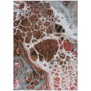 Homeroots 3' Artichoke Green Nautical Area Rug - Washable Indoor Outdoor Design For Home And Patio Use 9' X 12' Polyester 581495