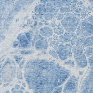 Homeroots 3' Artichoke Green Nautical Area Rug - Washable Indoor Outdoor Design For Home And Patio Use 9' X 12' Polyester 581501