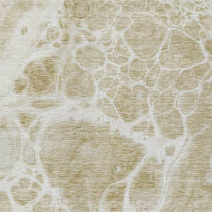 Homeroots 3' Artichoke Green Nautical Area Rug - Washable Indoor Outdoor Design For Home And Patio Use 3' X 5' Polyester 581515