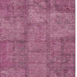 Homeroots 3' Beige Taupe And Brown Patchwork Washable Area Rug For Indoor Or Outdoor Spaces, Stylish & Durable 8' X 10' Polyester 581578