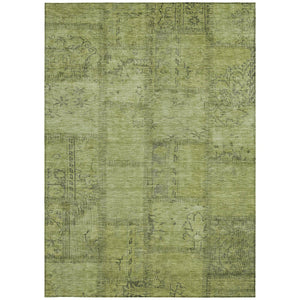 Homeroots 3' Beige Taupe And Brown Patchwork Washable Area Rug For Indoor Or Outdoor Spaces, Stylish & Durable 5' X 8' Polyester 581594