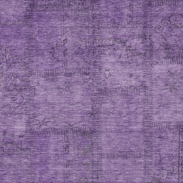 Homeroots 3' Beige Taupe And Brown Patchwork Washable Area Rug For Indoor Or Outdoor Spaces, Stylish & Durable 9' X 12' Polyester 581609