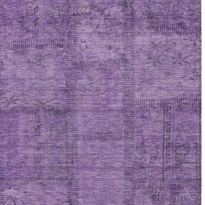 Homeroots 3' Beige Taupe And Brown Patchwork Washable Area Rug For Indoor Or Outdoor Spaces, Stylish & Durable 10' X 14' Polyester 581610