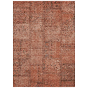 Homeroots 3' Beige Taupe And Brown Patchwork Washable Area Rug For Indoor Or Outdoor Spaces, Stylish & Durable 5' X 8' Polyester 581612