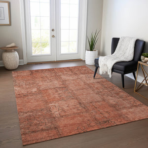 Homeroots 3' Beige Taupe And Brown Patchwork Washable Area Rug For Indoor Or Outdoor Spaces, Stylish & Durable 8' X 10' Polyester 581614
