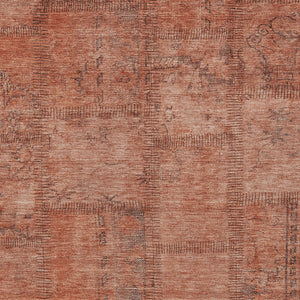 Homeroots 3' Beige Taupe And Brown Patchwork Washable Area Rug For Indoor Or Outdoor Spaces, Stylish & Durable 9' X 12' Polyester 581615